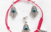 Set Hamsa Evil Eye + Bratara
