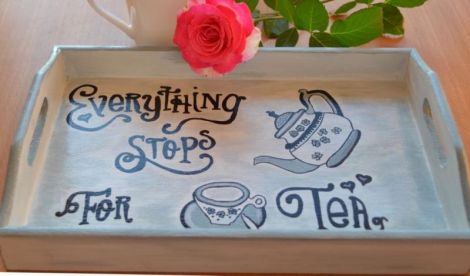 Tava vintage Everything stops for tea