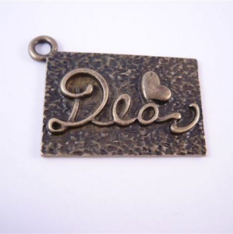 1022 - 2 buc Charm bronz dear 36x24