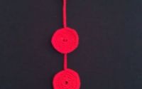Colier 3 cerculete