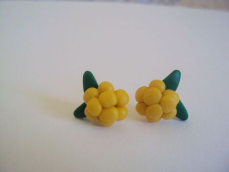 cercei fimo zmeura