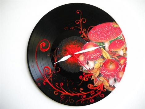 Ceas vinil ciupercute