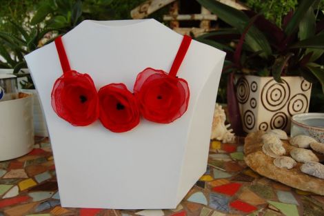 Colier "Poppies"