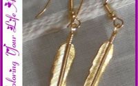 Golden feathers