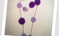 Colier Purple drops