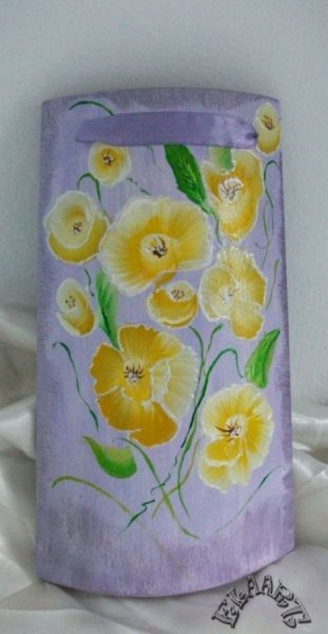 Tigla decorata Decoratiune cadou unicat