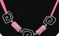 Colier Pink Folie