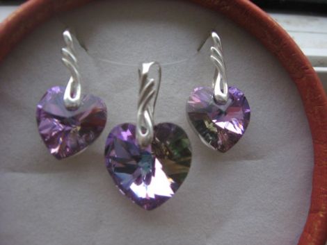 Set din argint cu cristale swarovski