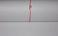 Bratara din fir textil cu element Swarovski