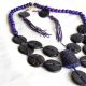 Set colier cercei violet