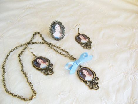 Set bijuterii Feminin colier inel cercei