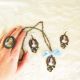 Set bijuterii Feminin colier inel cercei