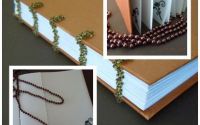 Album foto handmade - model auriu antic