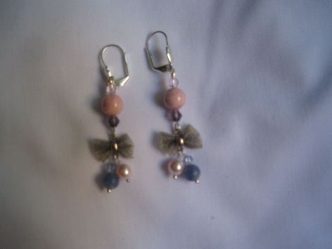 Cercei pink pearls