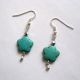 cercei howlite si cristale 