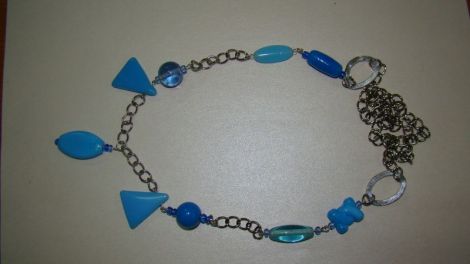 Blue beads