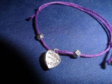 bratara charm inimioara