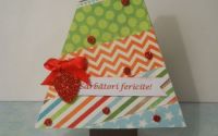 Felicitare sarbatori de iarna handmade
