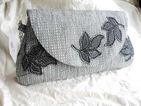 Poseta plic Silver leafs