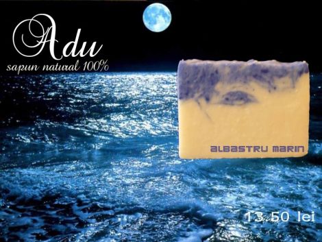 Sapun natural "Albastru marin"