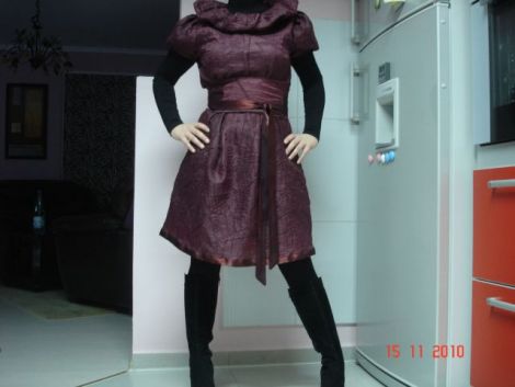 Rochie din tafta  subtire