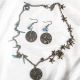 Colier Dragoste cu cer senin - accesorii bronz si 