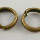 Zale bronz duble 4mm 50 bucati