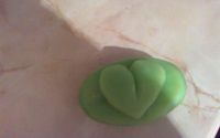 inimioara verde de sapun