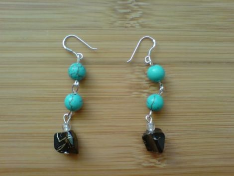 Cercei turquoise