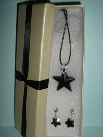Set Colier + cercei Swarovski