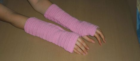 PINK GLOVES