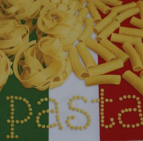 Servetel decorativ paste Italia
