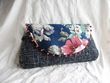 Poseta plic Magic Blue garden