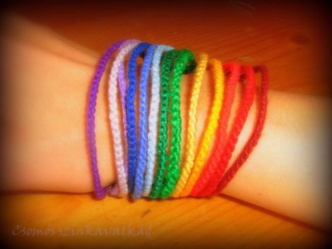 Bratara handmade RAINBOW