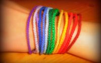 Bratara handmade RAINBOW