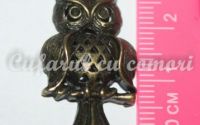 Pandantiv  charm bufnita br
