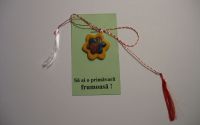 Martisor steluta din fimo 