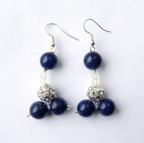Cercei lapisLazuli Shamballa