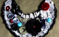 Colier floral vintage