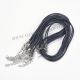 Baza de colier imitatie piele neagra