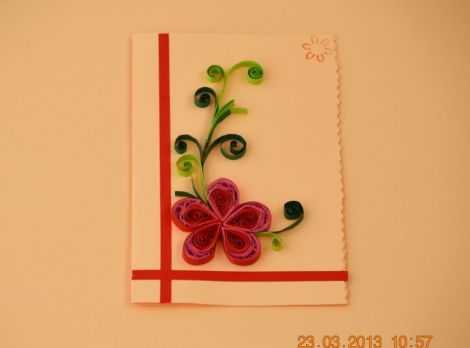felicitare quiling de paste