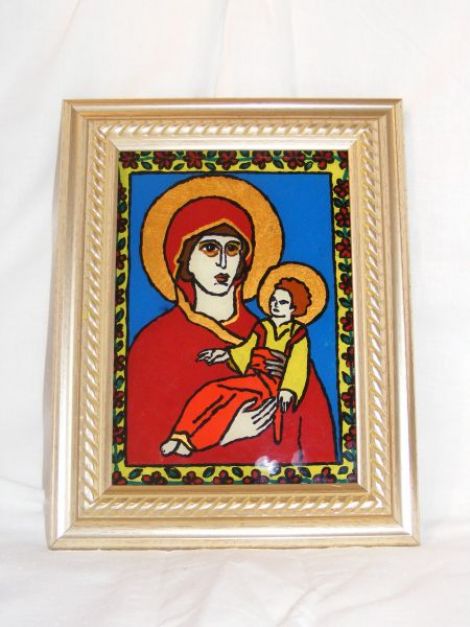 Icoana Maica Domnului si pruncul Iisus
