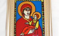 Icoana Maica Domnului si pruncul Iisus