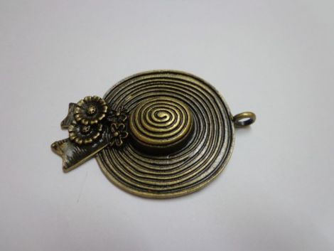 Pandantiv palarie bronz 51x36mm