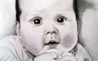 Portret in creion dupa poza
