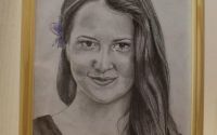 Portret in creion dupa poza
