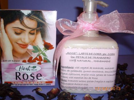 ROSE-BABY - LAPTE DE CORP ptr. COPII cuROSE