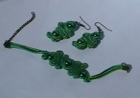 Set sutache verde