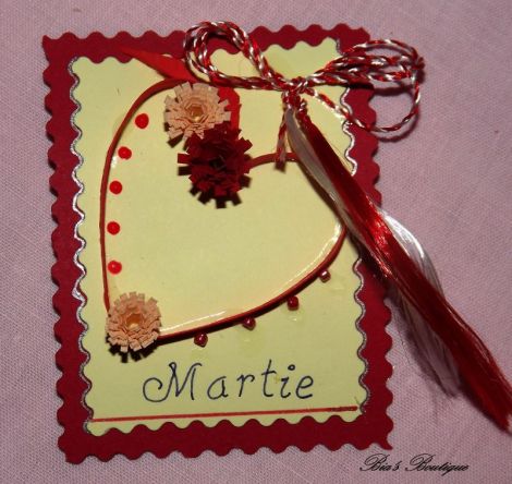 Martisoare in quilling