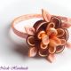 Cordeluta Strange Flower - floare kanzashi saten 